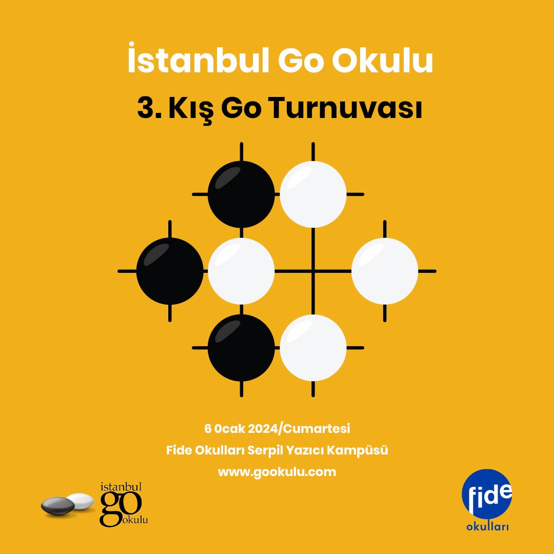 Istanbul Go School 3rd Winter Go Tournament
