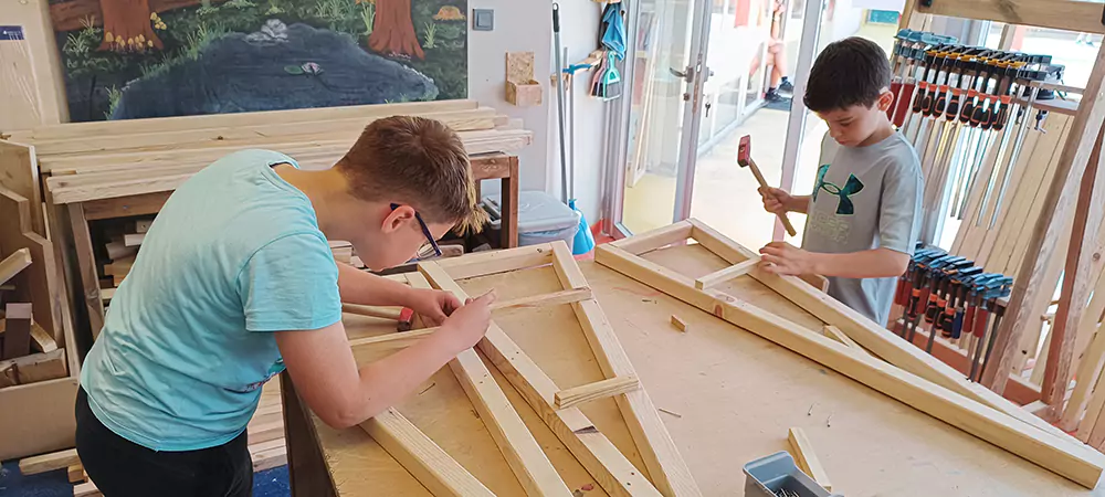 Wood Enriches Children's Learning Journey