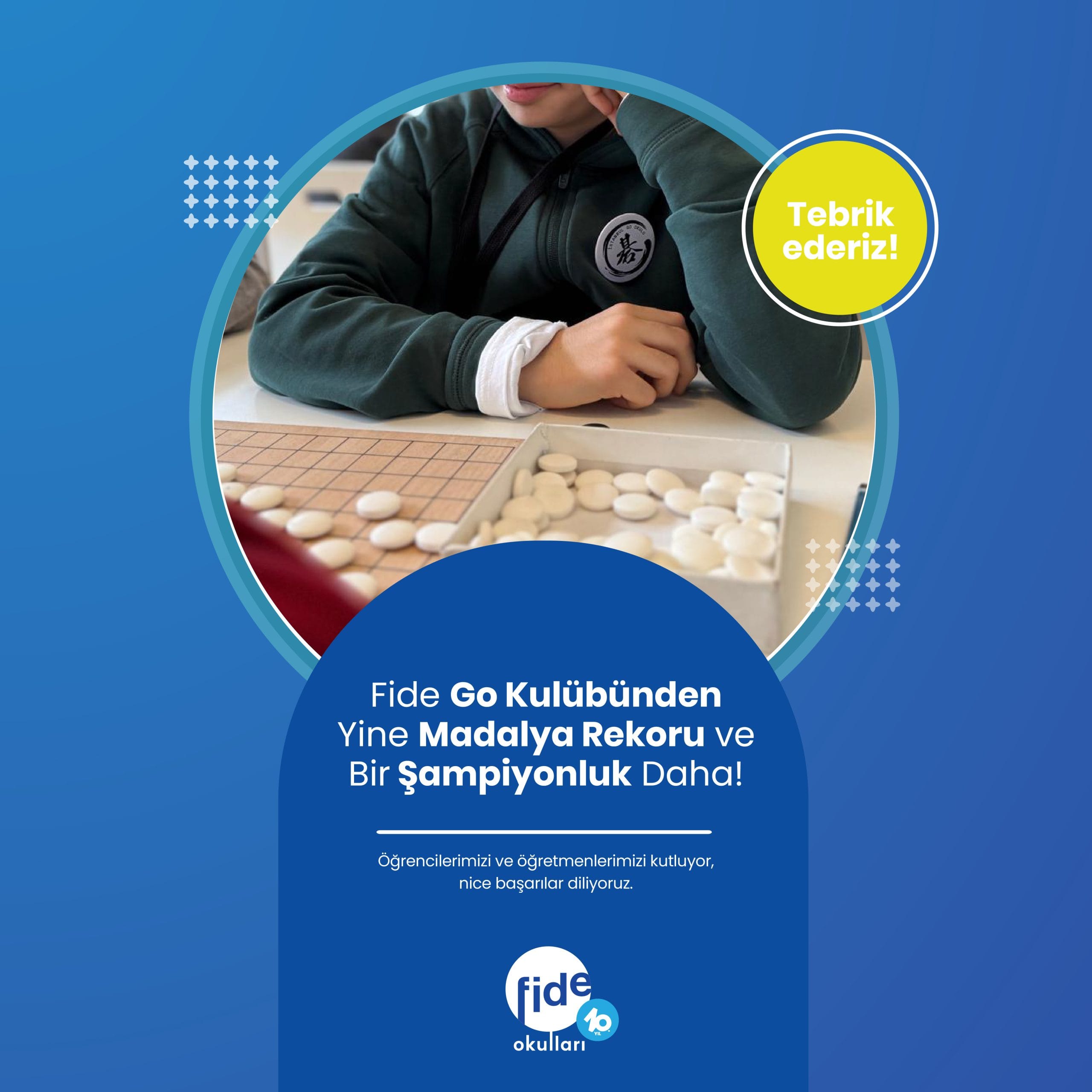 Fide Go Kulübü'nden yine madalya rekoru ve bir şampiyonluk daha