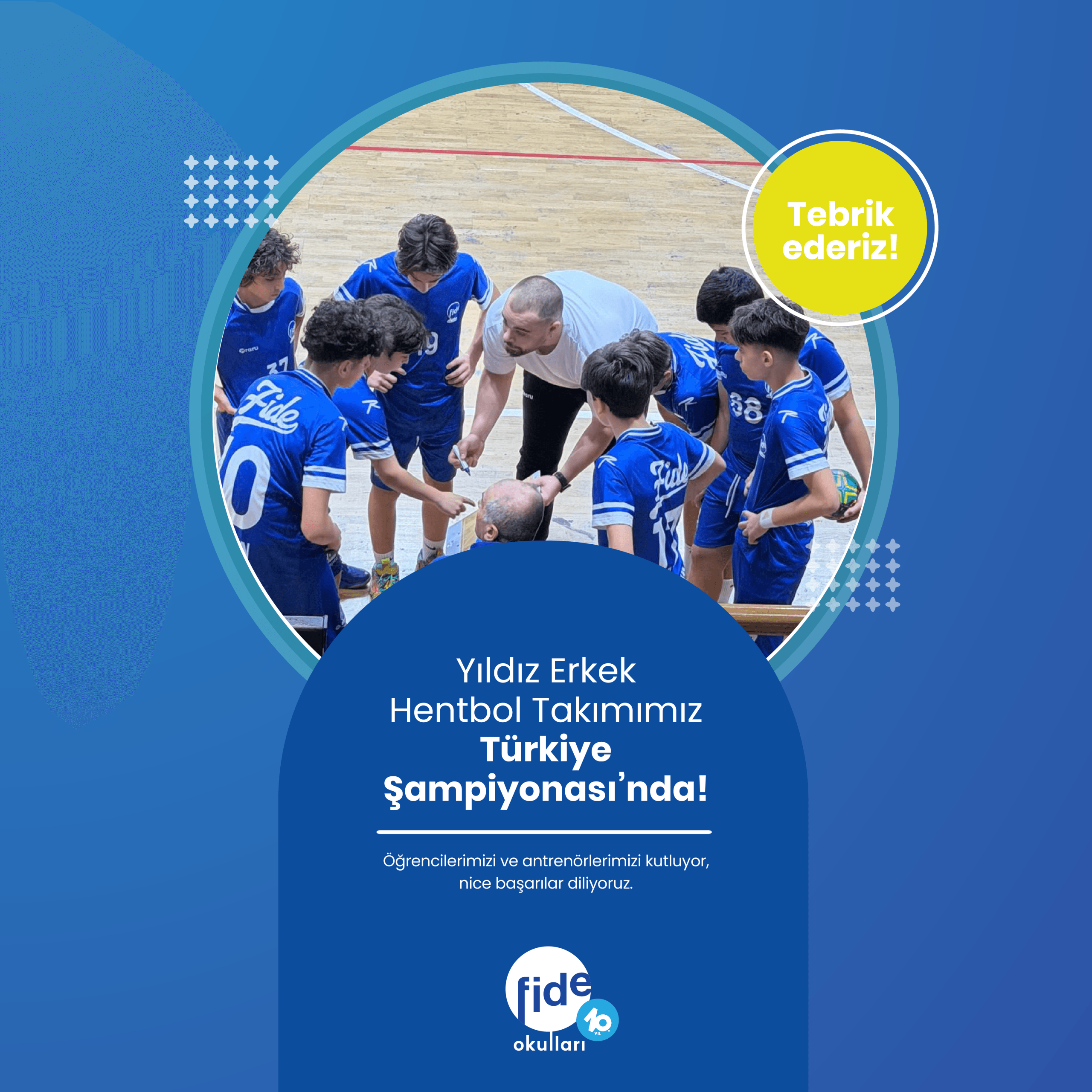 Yıldız Erkek Hentbol Takımımız Türkiye Şampiyonası'nda