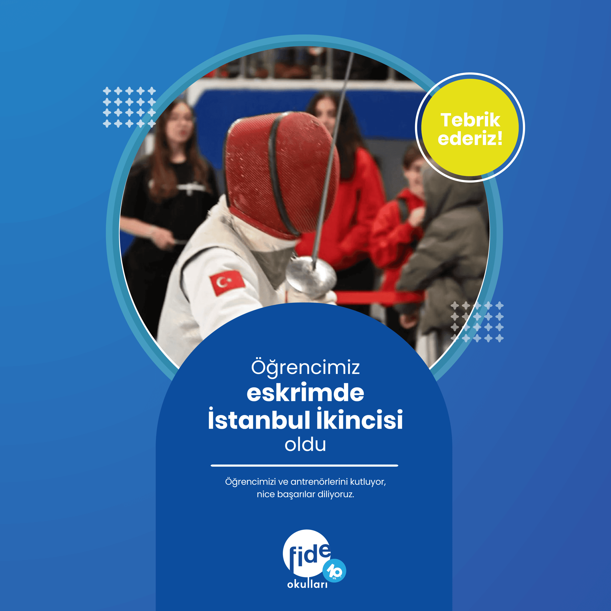Öğrencimiz Eskrimde İstanbul İkincisi Oldu