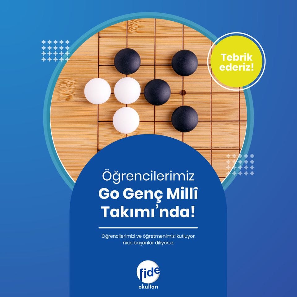 Öğrencilerimiz Go Genç Millî Takımı'nda