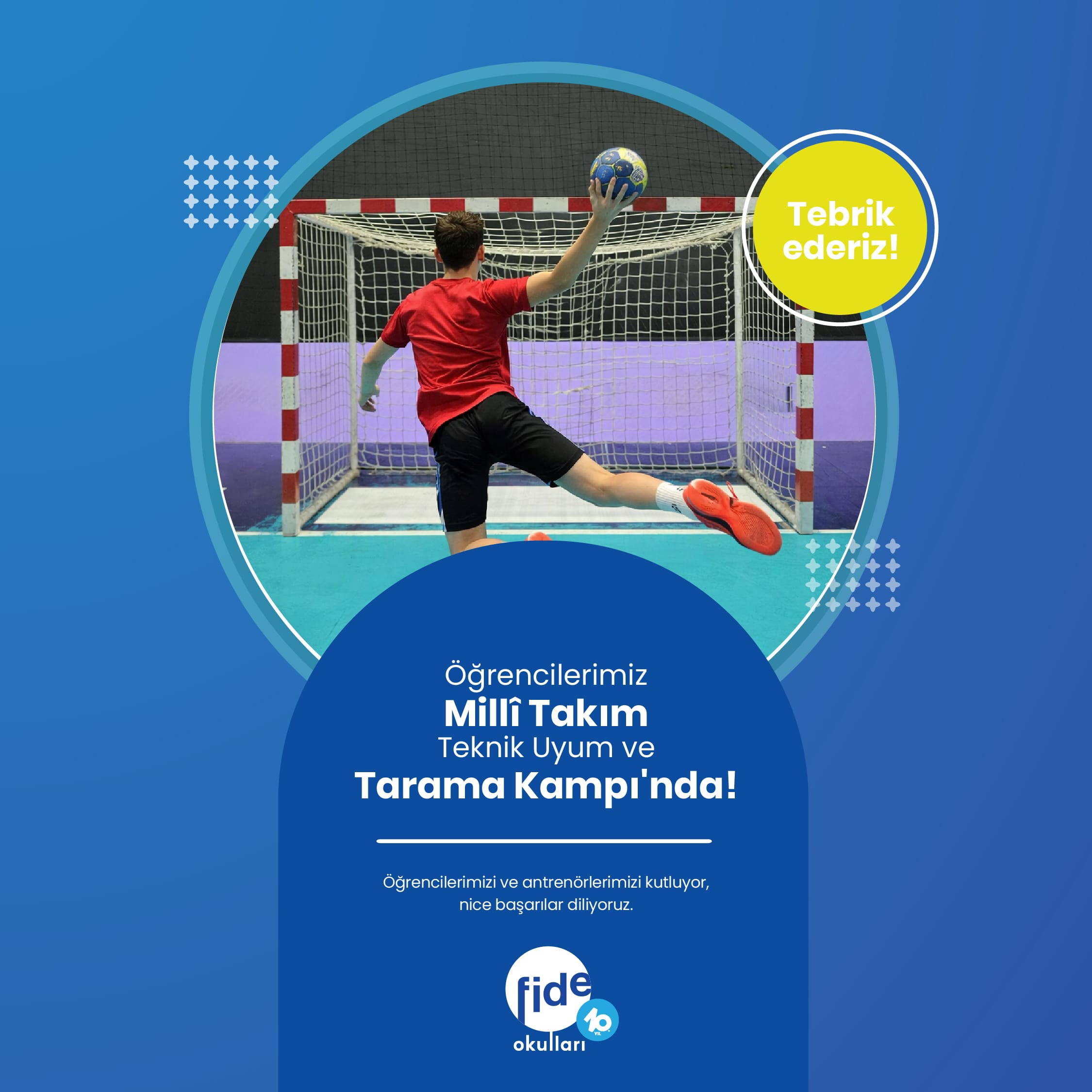 Öğrencilerimiz Millî Takım Teknik Uyum ve Tarama Kampı’nda