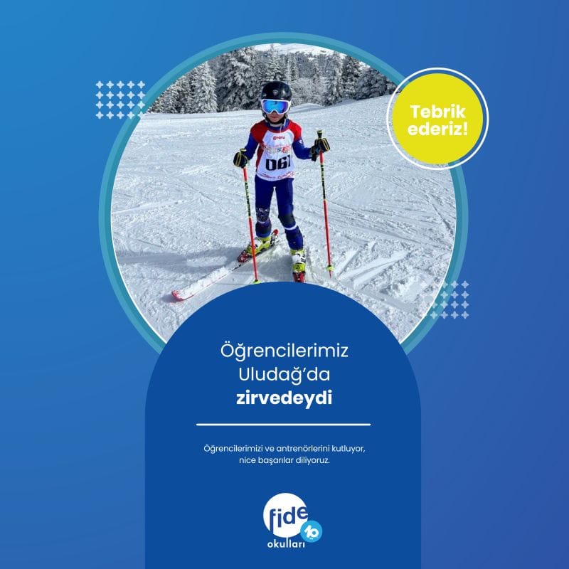 Öğrencilerimiz Uludağ'da zirvedeydi