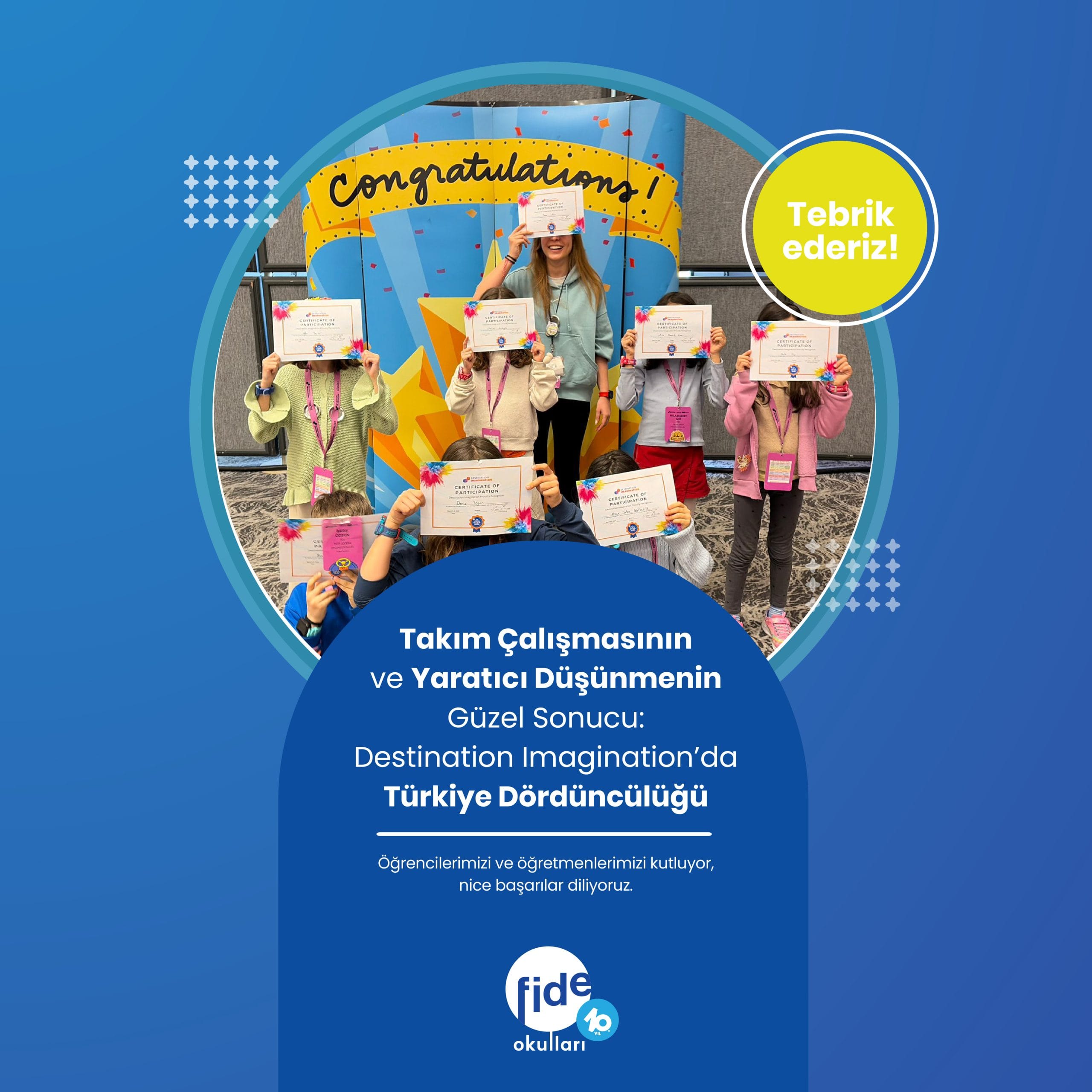 Takım Çalışmasının ve Yaratıcı Düşünmenin Güzel Sonucu