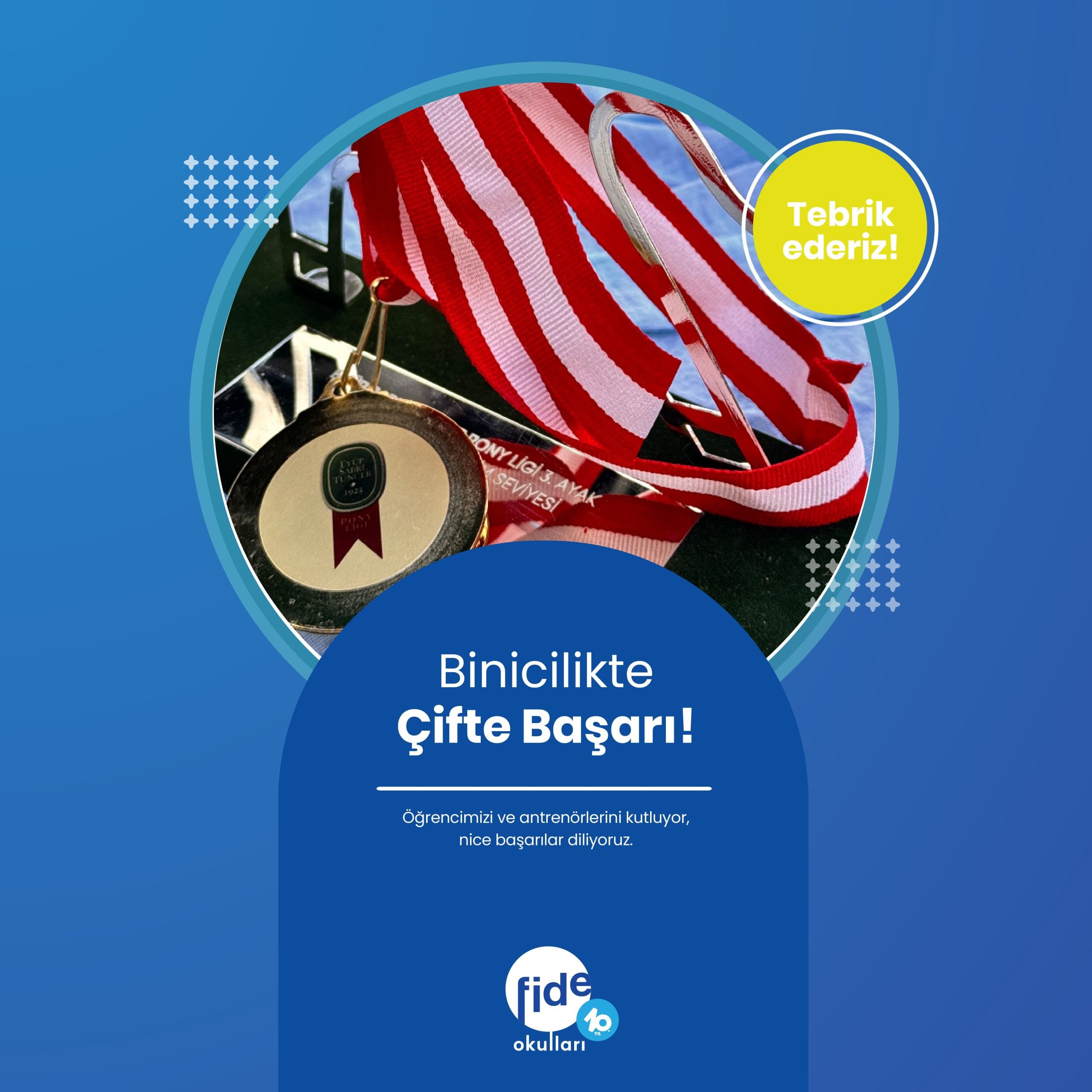 Binicilikte Çifte Başarı