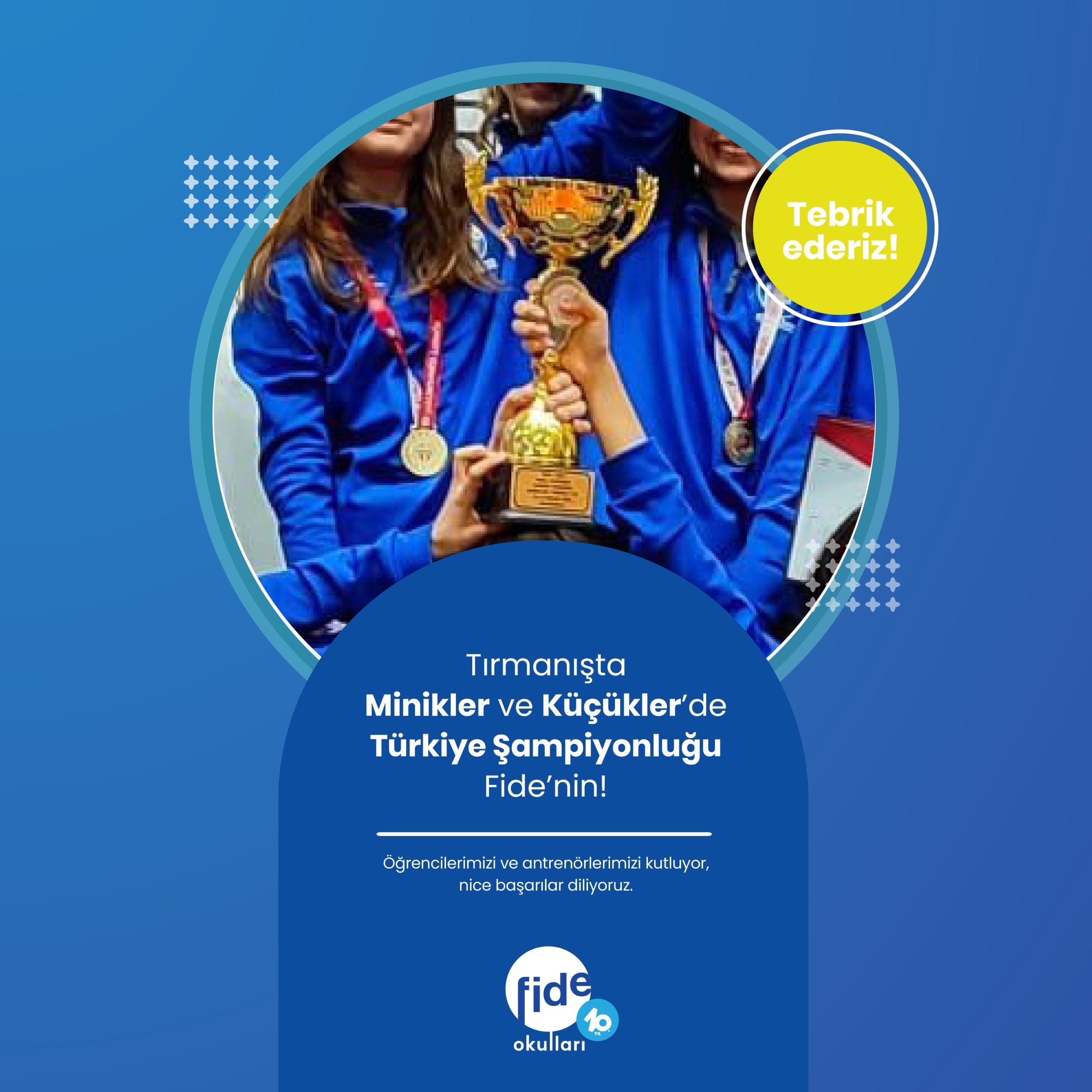 Tırmanışta Minikler ve Küçükler'de Türkiye Şampiyonluğu Fide'nin